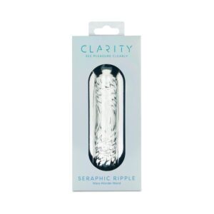 Dildo Creative Conceptions  Clarity Seraphic Ripple Glass