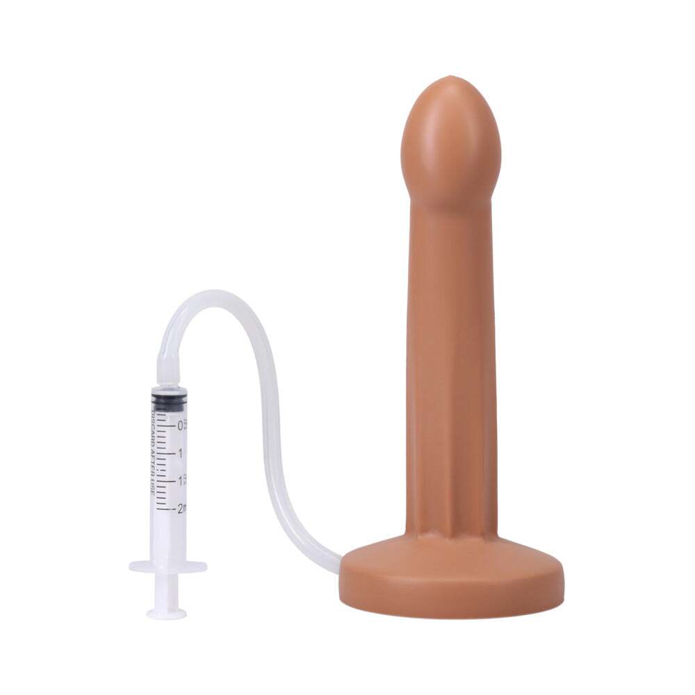 Dildo from Tantus in Tan Light Brown Mocha designed for anal sex with Her or Him