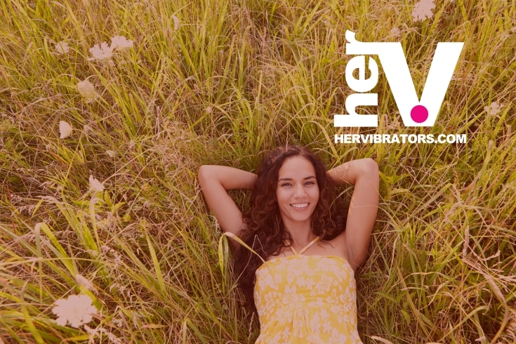 Pick a small rabbit vibrator from her vibrators.