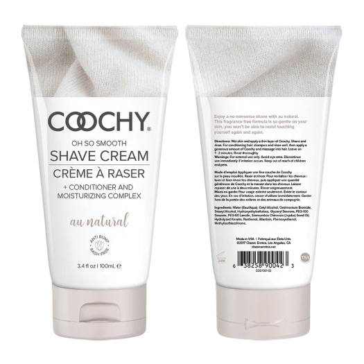 Best Coochy Shave Cream 3.4oz - Au Natural her care Coochy shave on sale at herVibrators.com.