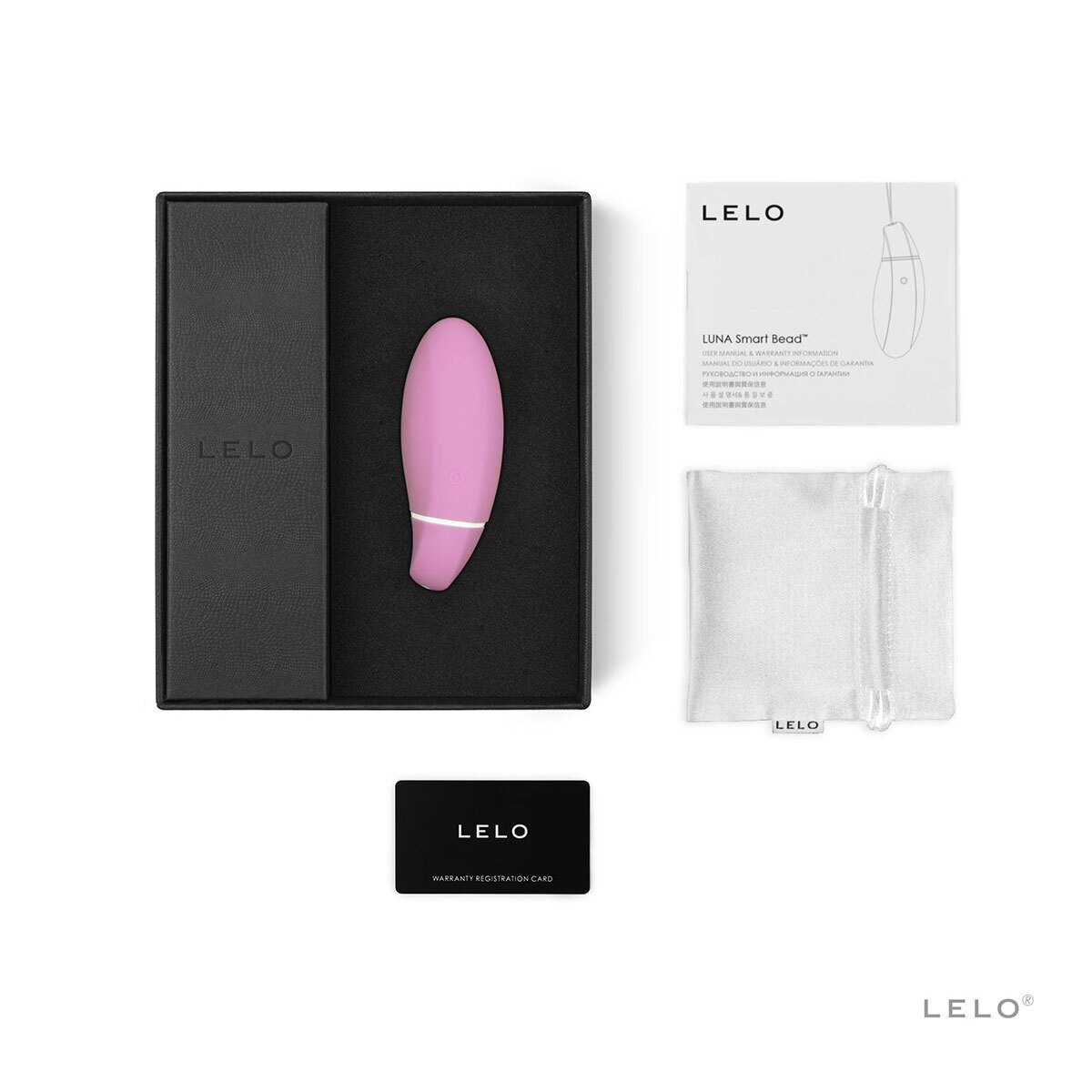 Buy LELO Smart Bead Pink kegel exercise device for pelvic floor muscle strengthening.