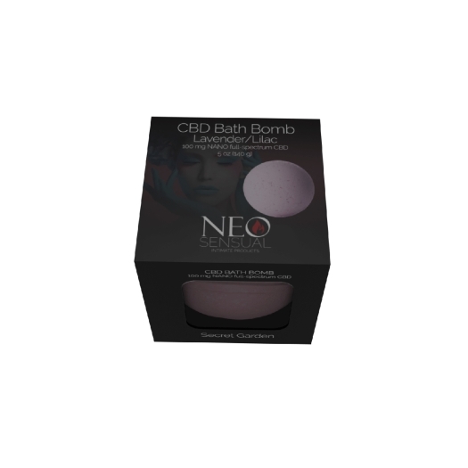 Neo Sensual Cbd Bath Bomb - Secret Garden intimate cleansers and personal cleansing care by NEO Sensual.