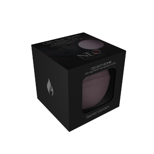 Neo Sensual Cbd Bath Bomb - Secret Garden intimate cleansers and personal cleansing care by NEO Sensual.