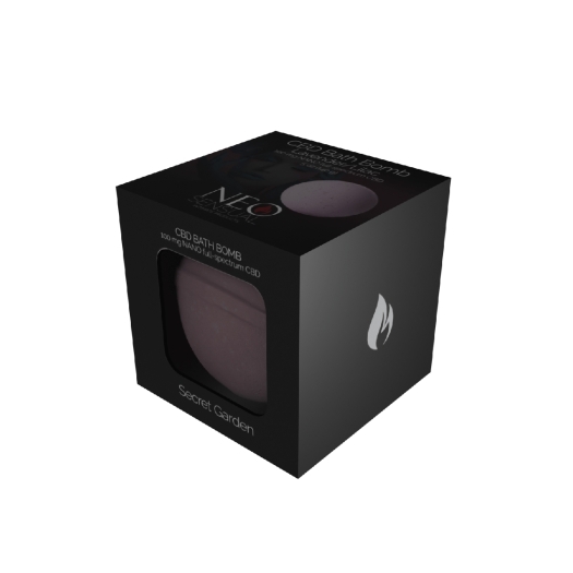 Neo Sensual Cbd Bath Bomb - Secret Garden intimate cleansers and personal cleansing care by NEO Sensual.