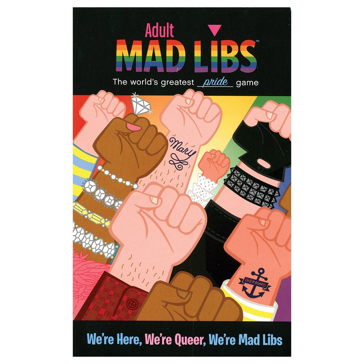 Buy  We're Here, We're Queer, We're Mad Libs book for her.