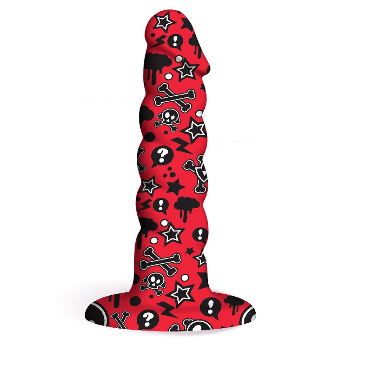 Collage Goth Girl Twisted Dil dildo made by Icon Brands on sale at herVibrators.com