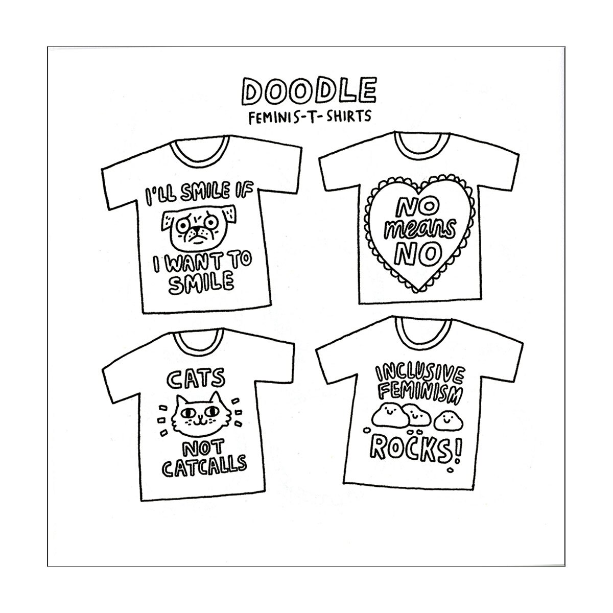 Buy  Feminist Activity Book book for her.