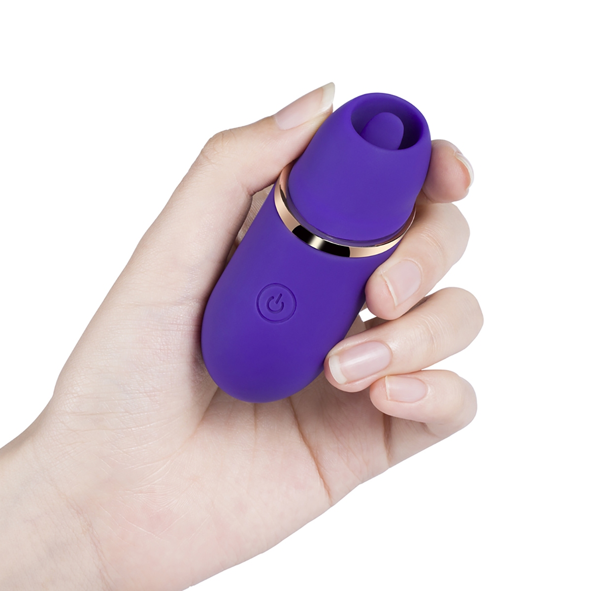 Product image of the Purple Honey Play Box vibrator on clean background