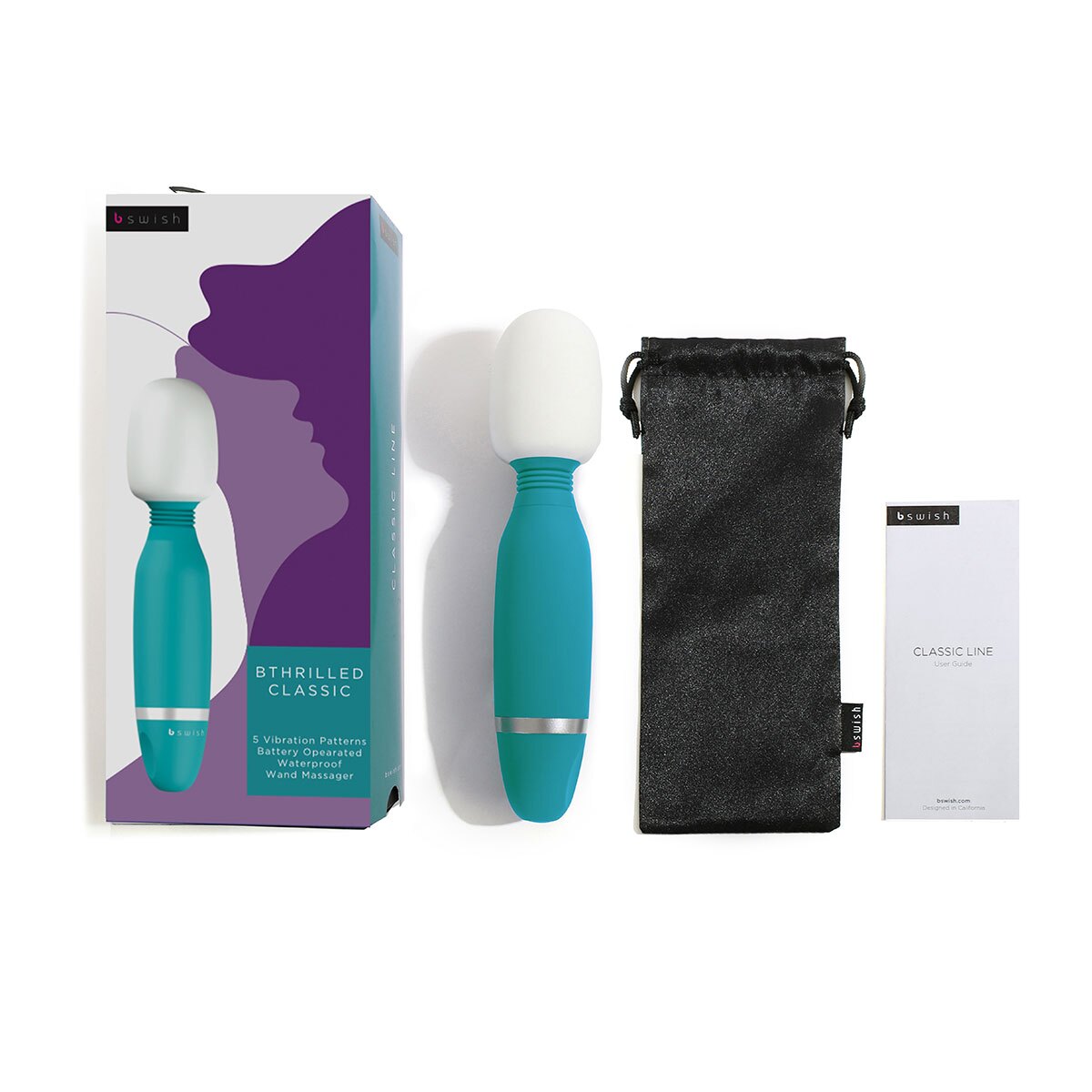 Fully assembled  B Swish vibrator with smooth exterior