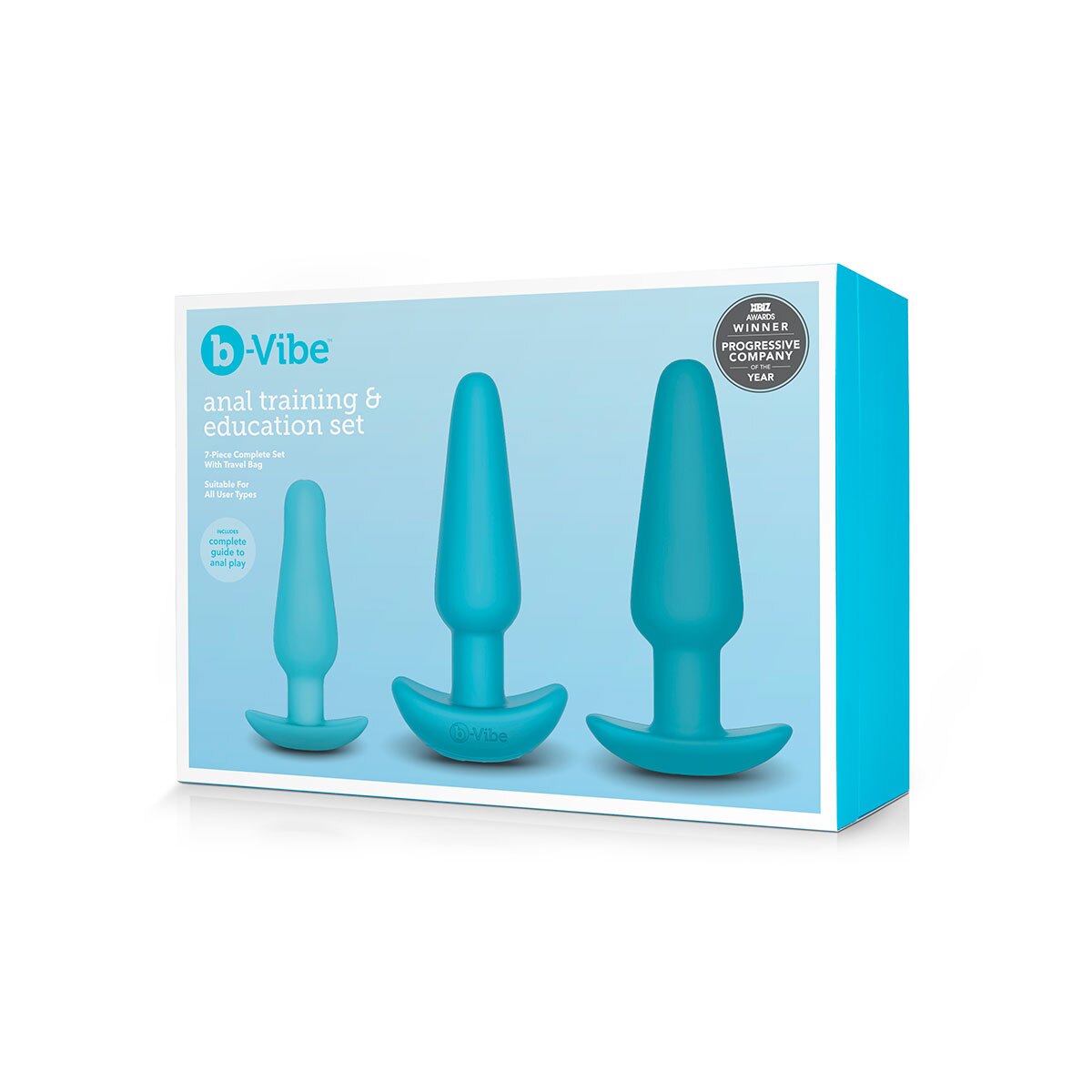 Waterproof design shown in the  B-Vibe vibrator