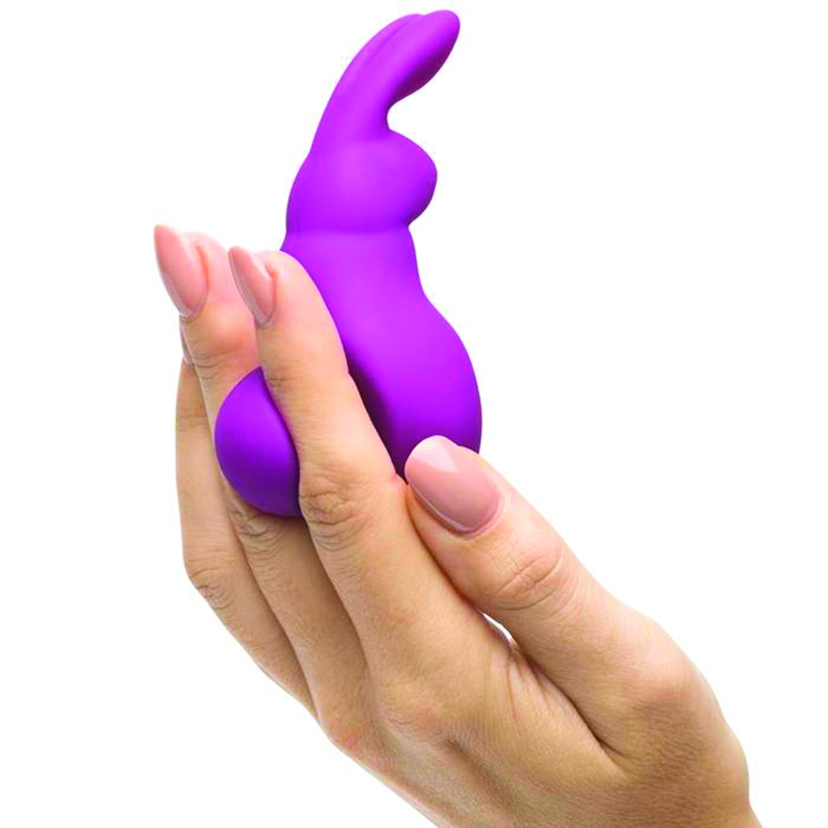 Product image of the Purple Happy Rabbit vibrator on clean background