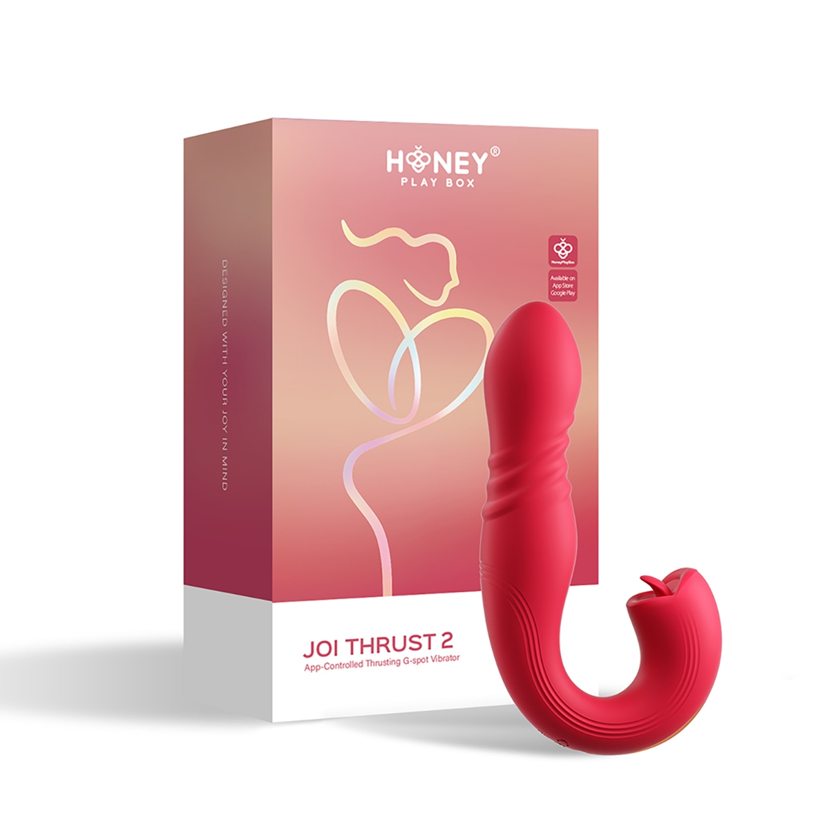 Honey Play Box vibrator Joi Thrust 2 App-Controlled Thrusting &amp