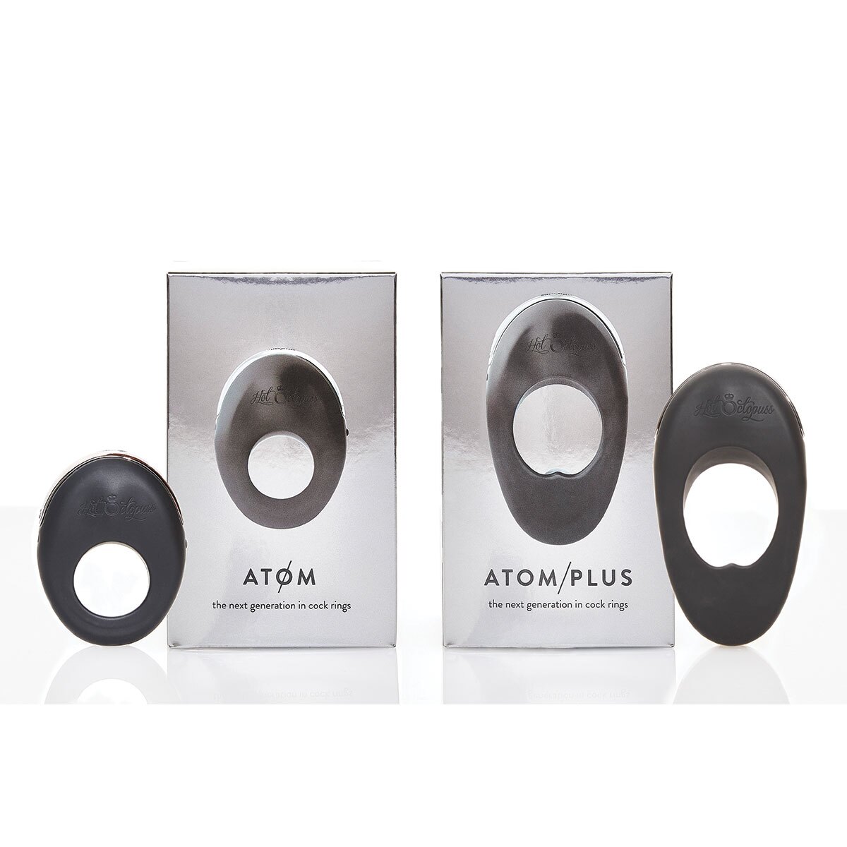 Lifestyle shot featuring the  Hot Octopuss vibrator beside the bed