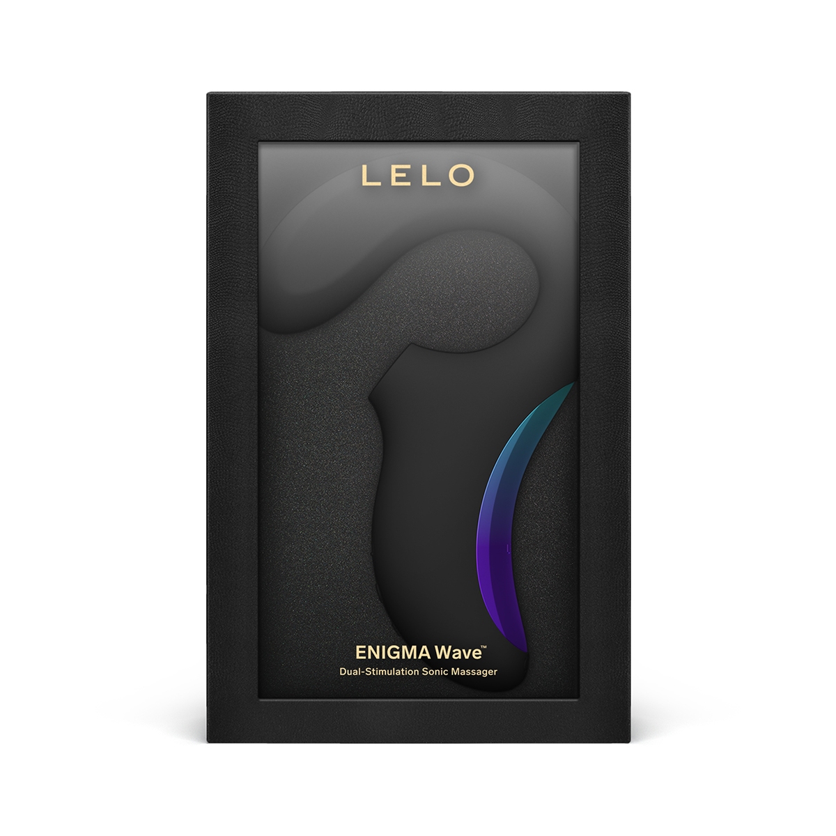 Product image of the Black LELO vibrator on clean background