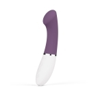 LELO vibrator GIGI 3 App G-Spot Plum shown in hand for scale