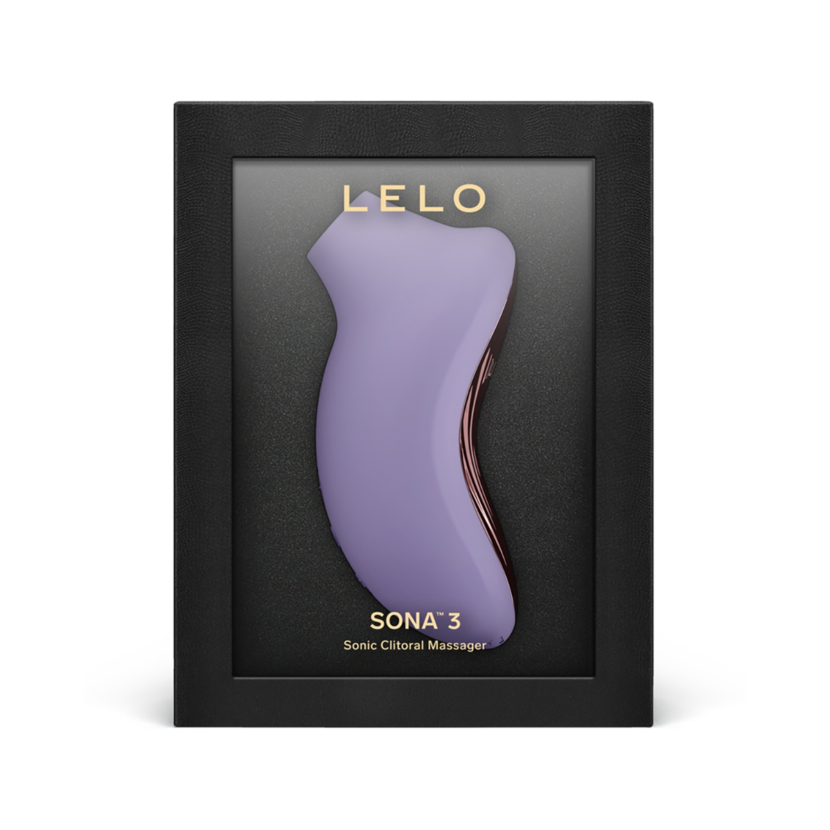 Product image of the Violet LELO vibrator on clean background