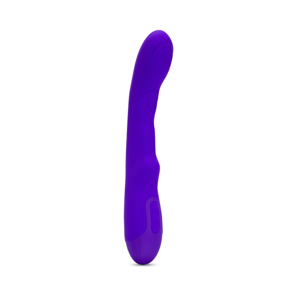 Product image of the Purple Nu Sensuelle vibrator on clean background