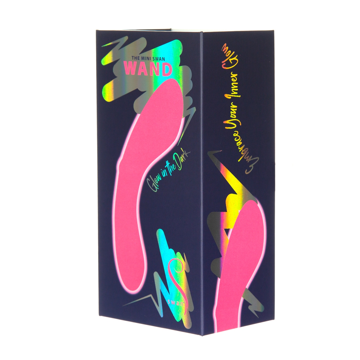 Product image of the Dark Pink BMS vibrator on clean background