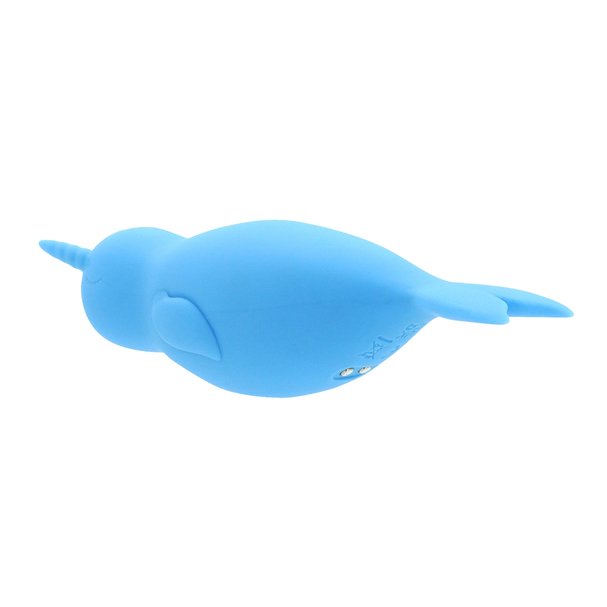 Fully assembled Blue Creative Conceptions vibrator with smooth exterior