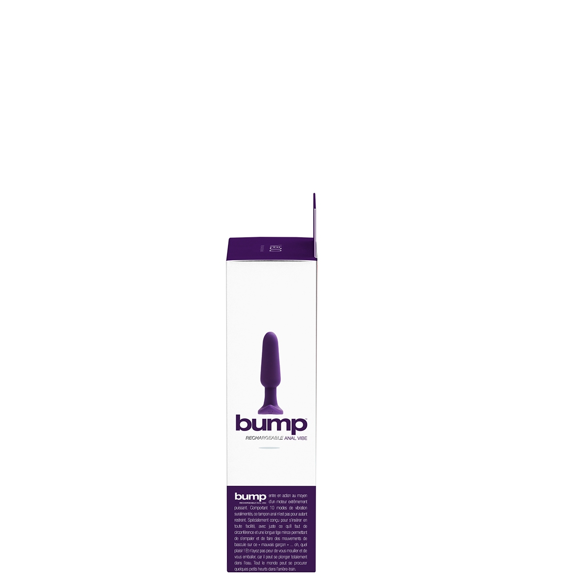 Product image of the Purple VeDO vibrator on clean background
