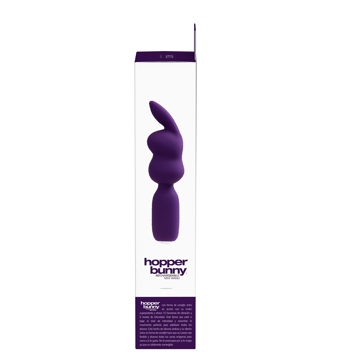 Product image of the Purple VeDO vibrator on clean background