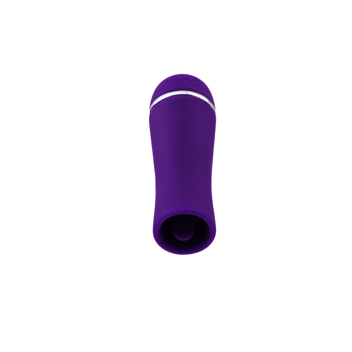 Close-up of the Purple VeDO vibrator for texture detail