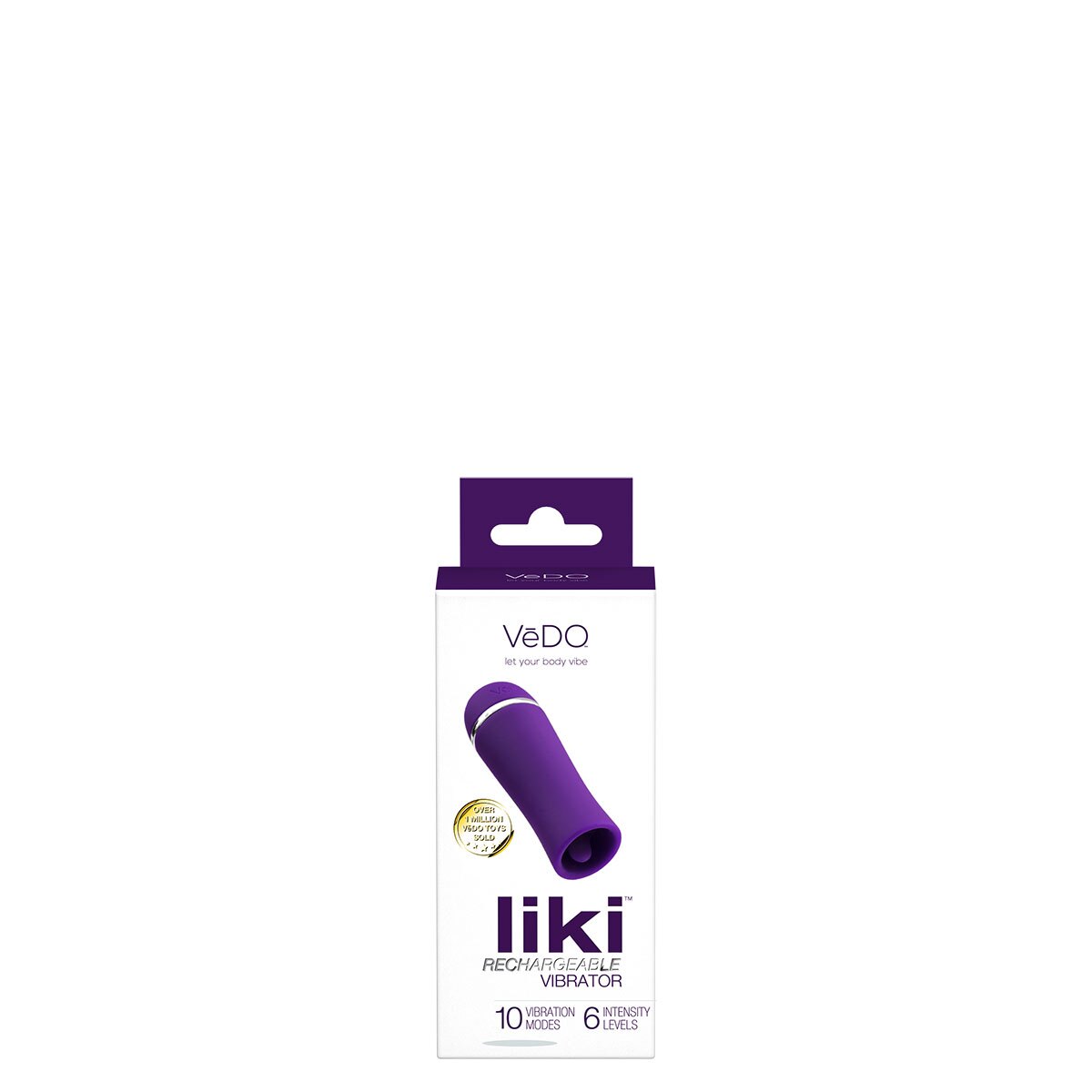 Product image of the Purple VeDO vibrator on clean background