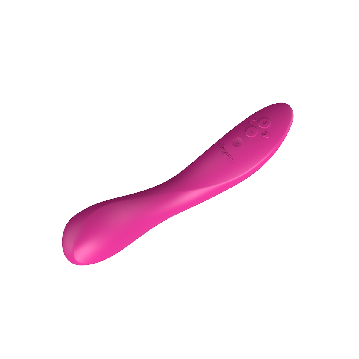 Angled view of the  We-Vibe vibrator designed for intimate use