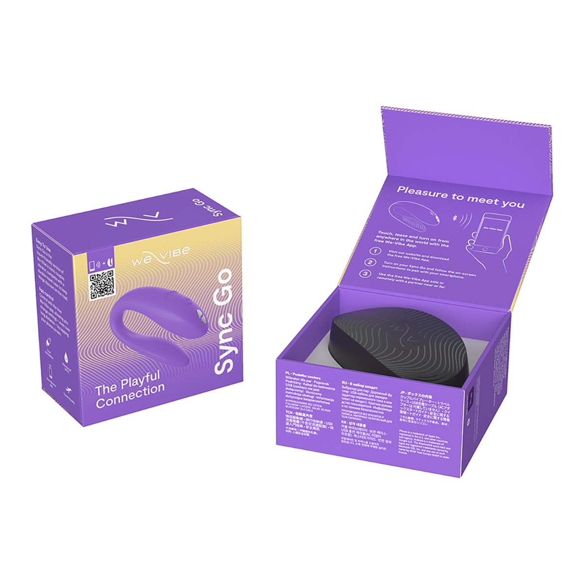 Product image of the Purple We-Vibe vibrator on clean background