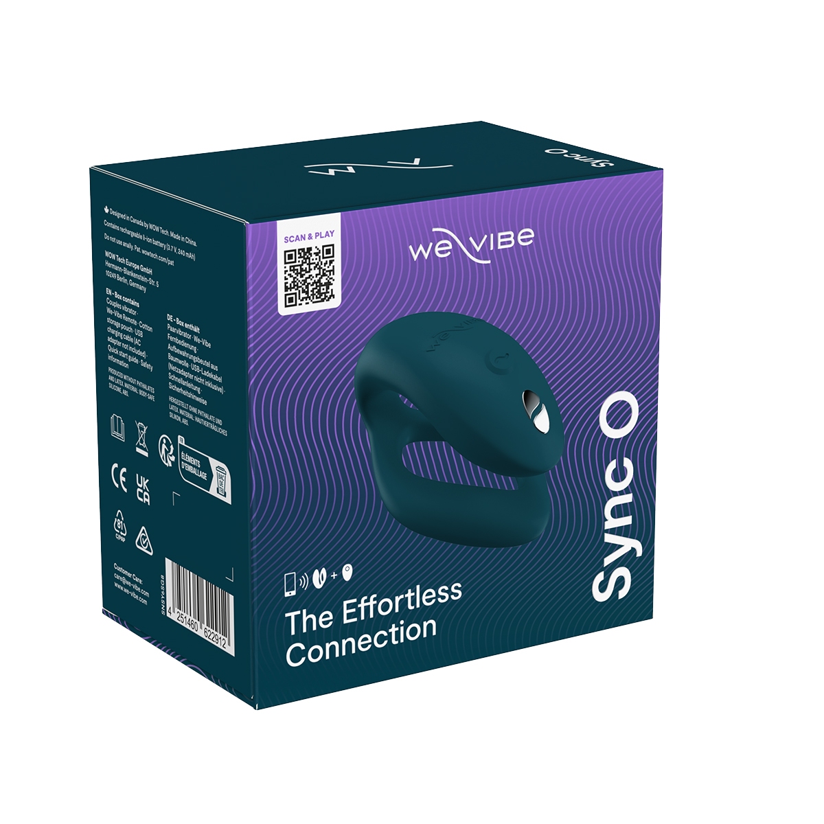 Charging setup for Green We-Vibe vibrator including cable