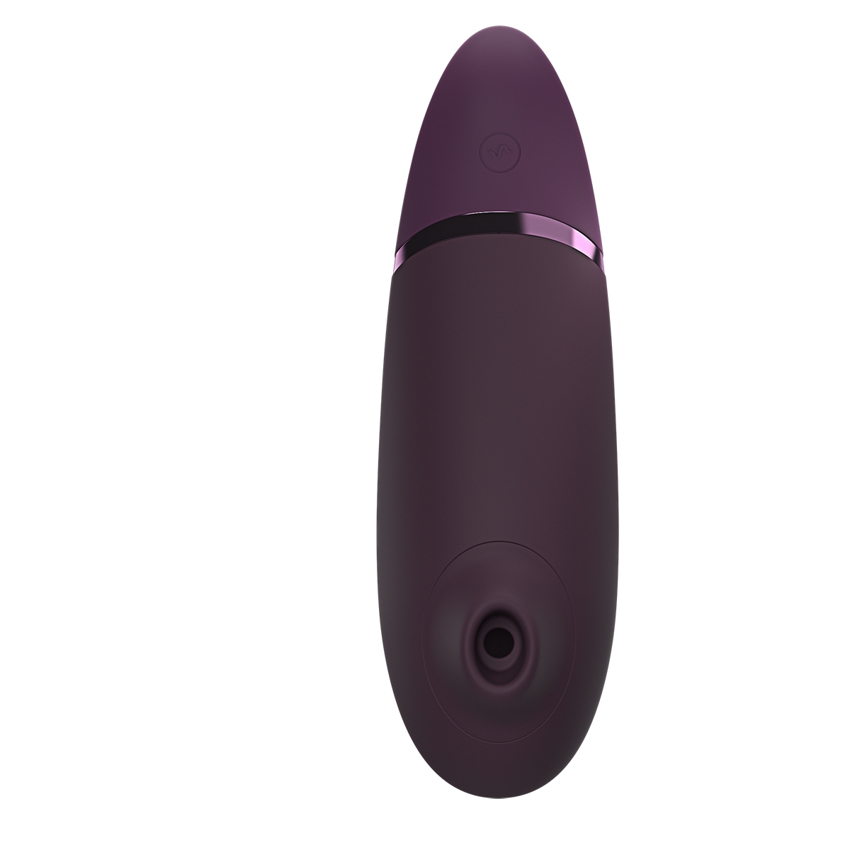 Waterproof design shown in the Purple Womanizer vibrator