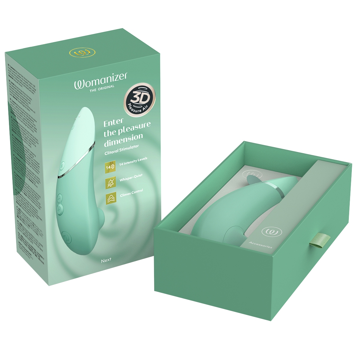 Product image of the  Womanizer vibrator on clean background