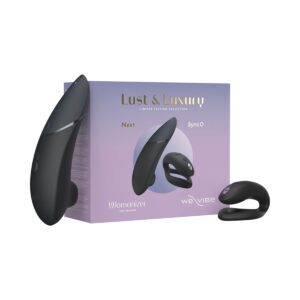 Black Womanizer Vibrator x We- Lust & Luxury Collection