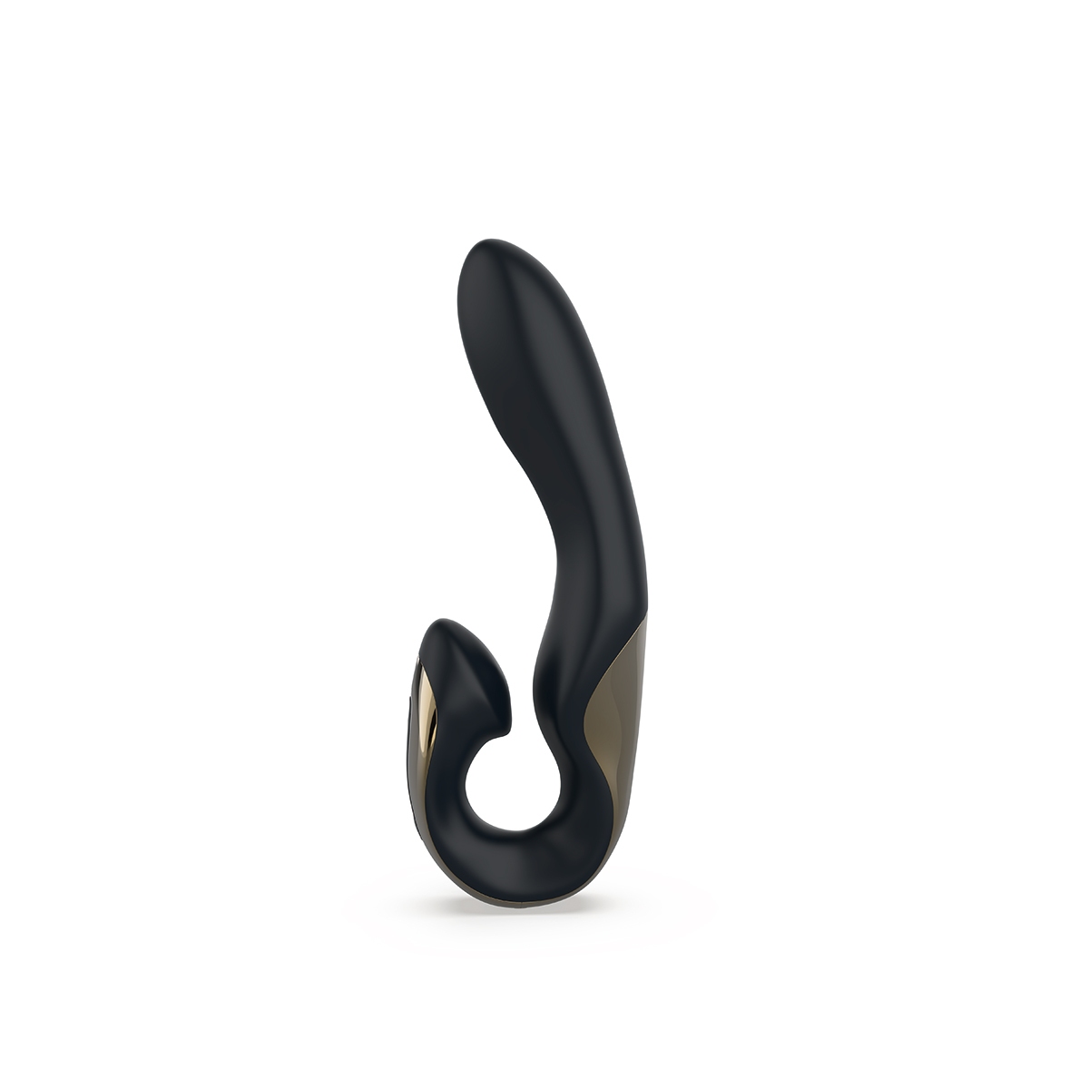 Product image of the Black Gold Zini vibrator on clean background