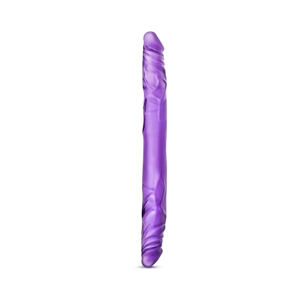 14 inch Dildo from Blush in Purple designed for anal sex with Her or Him