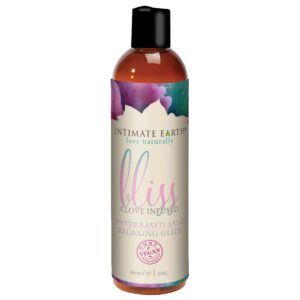 2 oz Plant Based Lube Intimate Earth Bliss Water-Based Anal Relaxing Glide