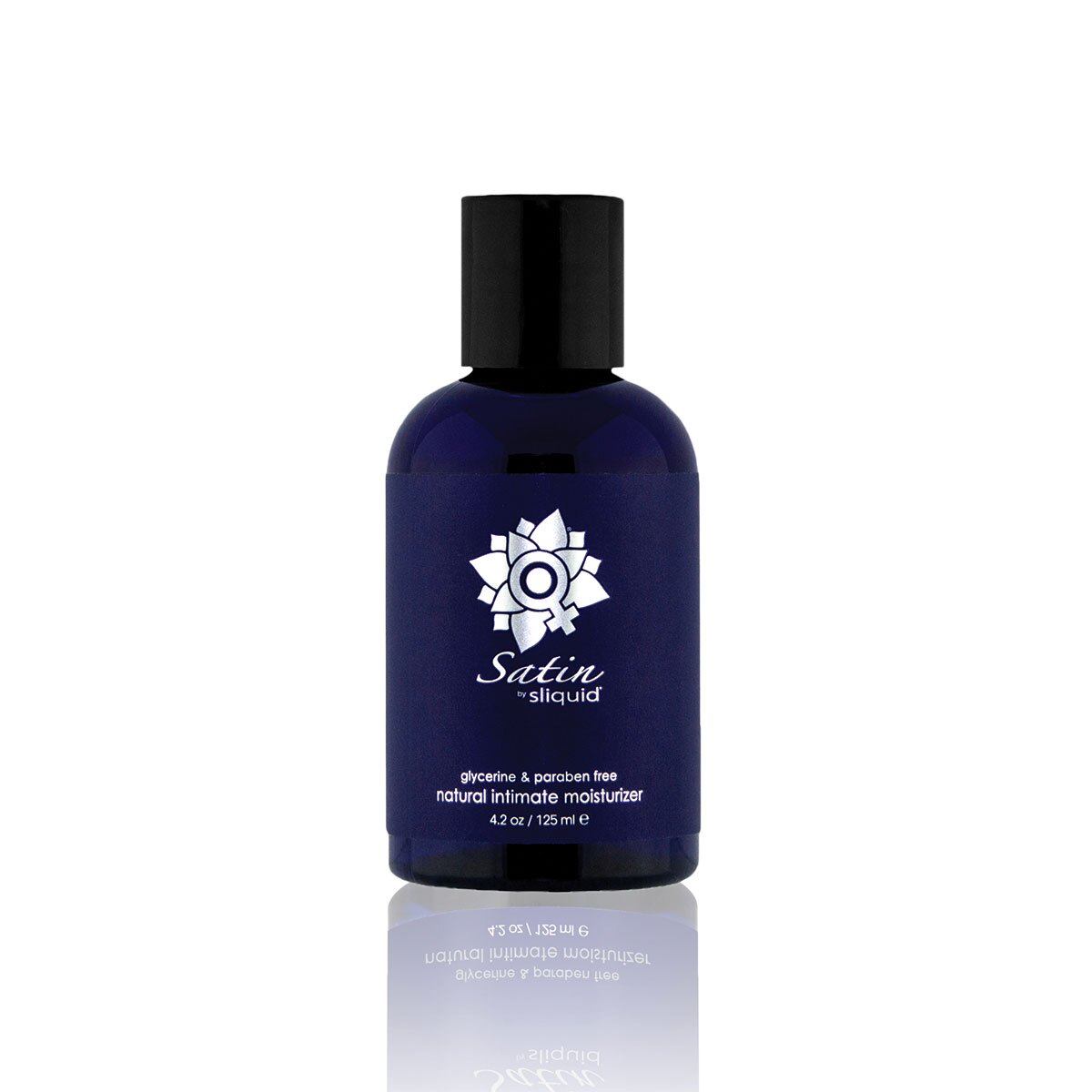 Close-up of 4.2 oz Vegan Lube by Sliquid made with cruelty-free ingredients