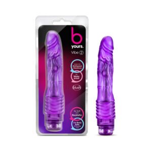 9 inch Dildo Blush Purple B Yours Vibe 2 Realistic Vibrating