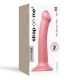Dildo by Lovely Planet in Rose Gold shown for use by Her or Him