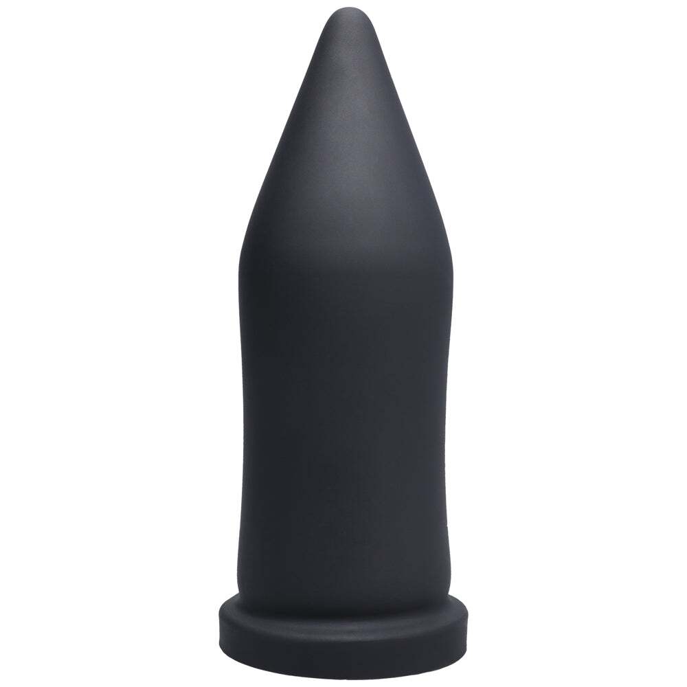 Dildo by Tantus in Black shown for use by Her or Him