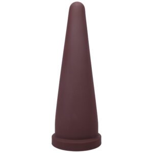 Dildo Tantus Wine Red Burgundy Cone Large Firm Garnet (Box)