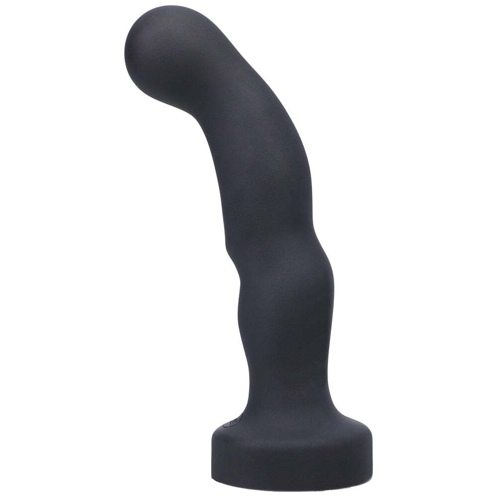 Dildo by Tantus in Black shown for use by Her or Him