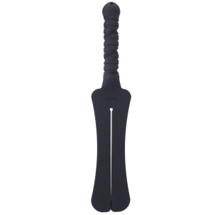 Dildo by Tantus in Black shown for use by Her or Him