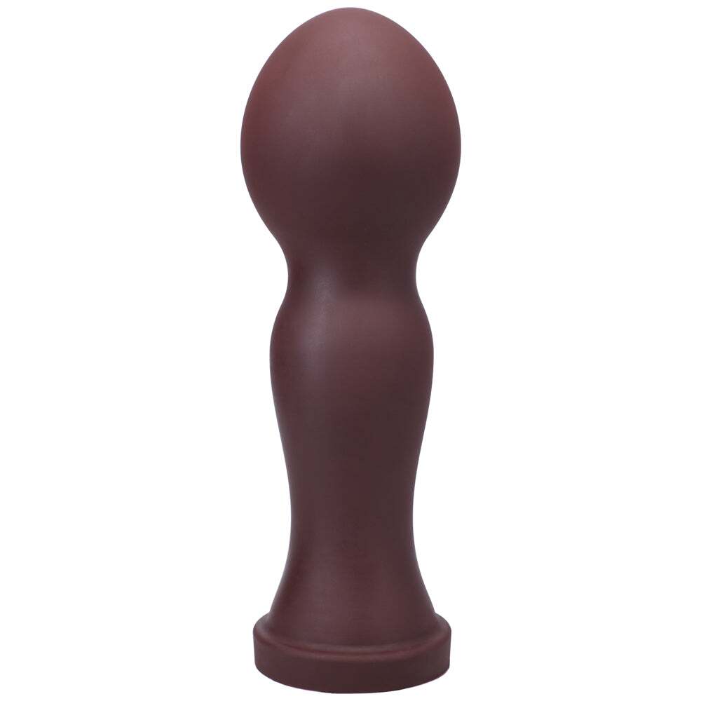 Dildo by Tantus in Red shown for use by Her or Him