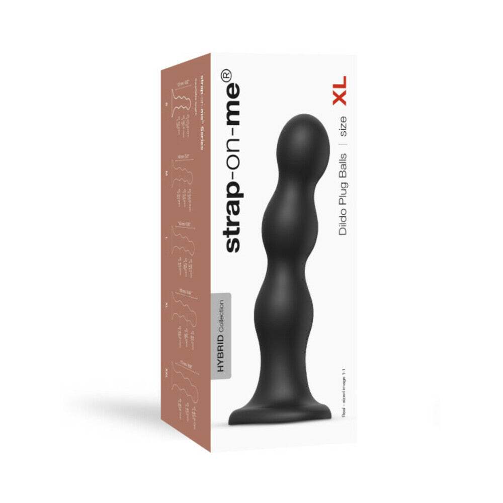 Dildo by Lovely Planet in Black shown for use by Her or Him