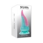 Dildo by Selopa in Multi-Color shown for use by Her or Him
