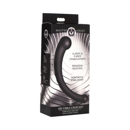 Dildo by XR Brands in Black shown for use by Her or Him