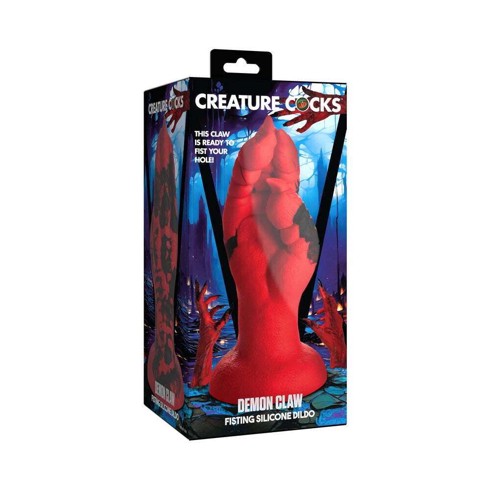 Dildo by XR Brands in Red shown for use by Her or Him