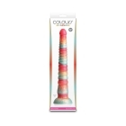 12 inch Dildo by NS Novelties in Multi-Color shown for use by Her or Him