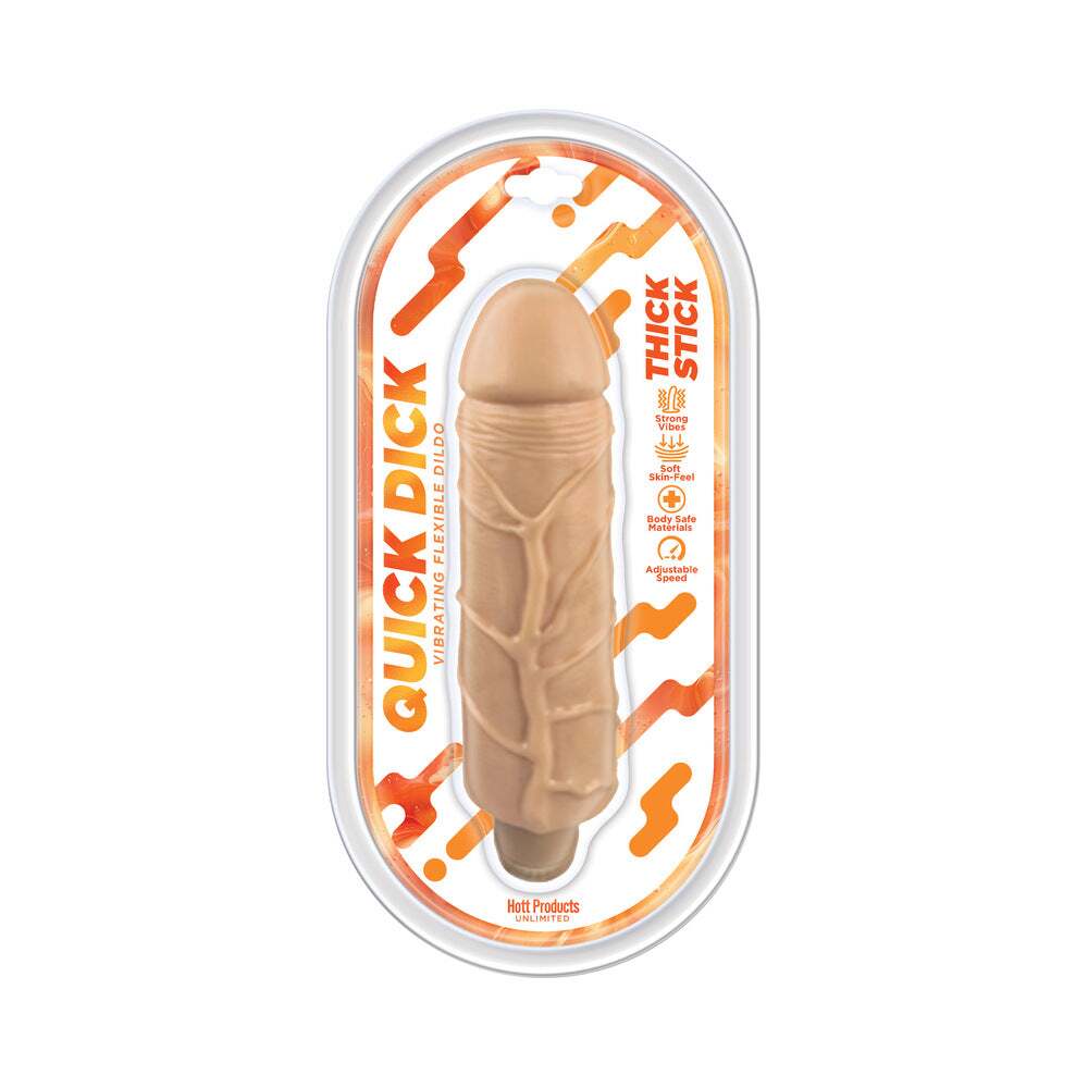 7.75 inch Dildo by Hott Products in  shown for use by Her or Him